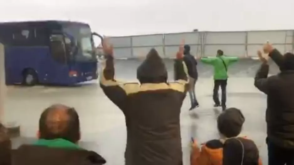 Ετοιμάζουν (ξανά) υποδοχή στην αποστολή/ΑΝΑΚΟΙΝΩΣΗ