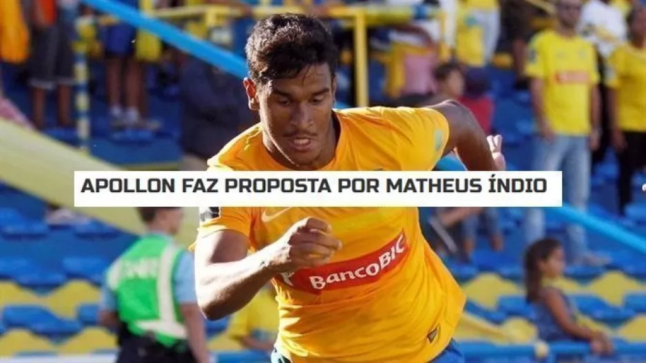 (ΔΗΜΟΣΙΕΥΜΑ) Matheus Índio για Απόλλωνα