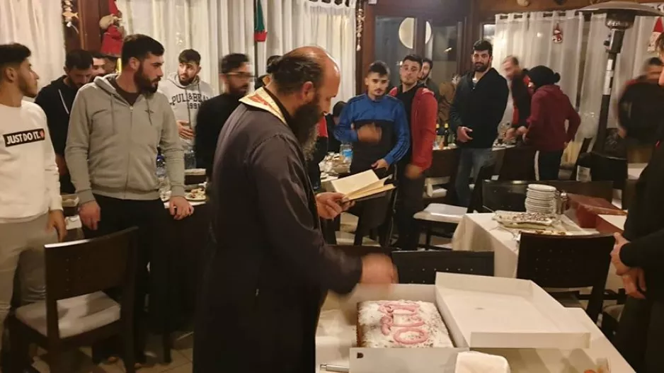 Κοπή βασιλόπιτας στον Αχυρώνα (φώτος)