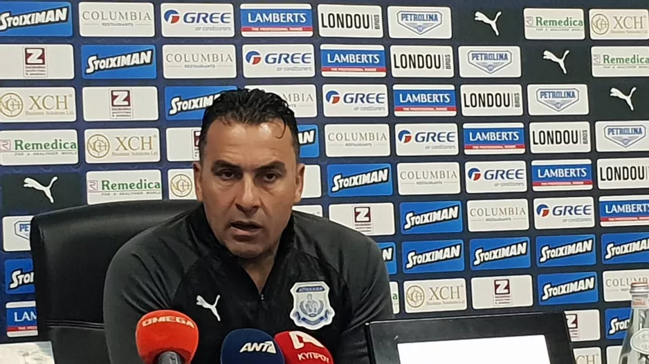 ΣΩΦΡΟΝΗΣ: "Δύσκολο το ματς με τον Εθνικό/Μέχρι το ματς με την ΑΕΛ θα επιστρέψουν όλοι"