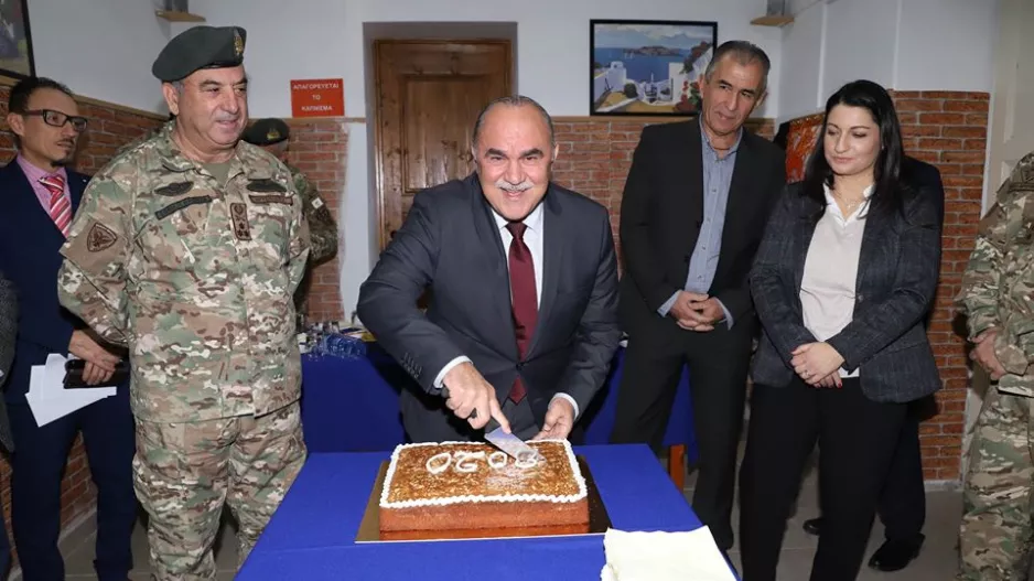 Ο Πρόεδρος του ΚΟΑ κοντά στους στρατευμένους αθλητές (φώτος)