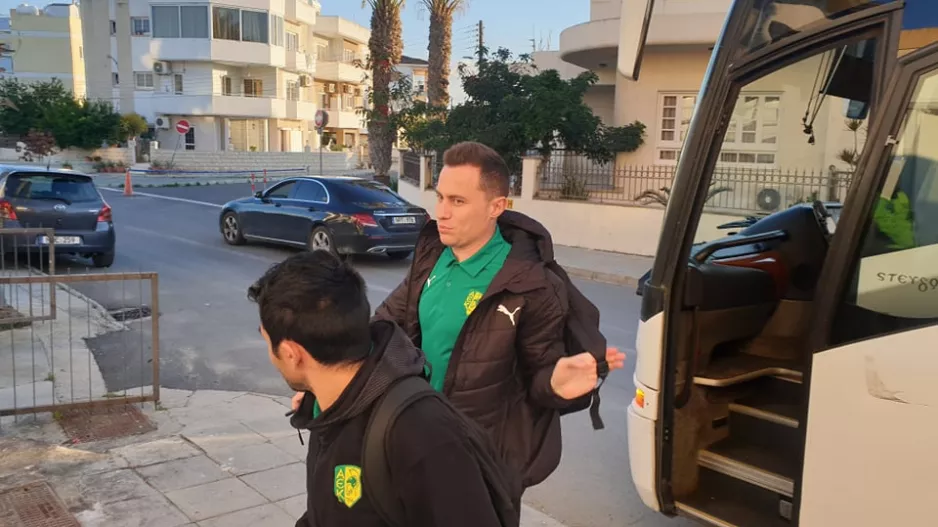Η ΑΦΙΞΗ της ΑΕΚ (φώτος)