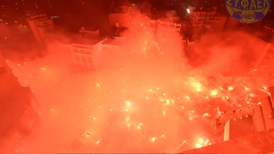 (ΑΝΑΚΟΙΝΩΣΗ) "Χούλιγκαν με γραβάτες και σφυρίχτρες/Ζητούμε πιο δυναμικά μέτρα"