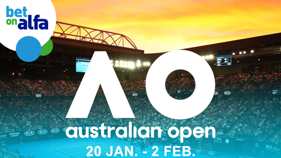 Αρχίζει το Australian Open, με 5ο φαβορί τον Τσιτσιπά. Παίξε τώρα στην ΒΕΤ ΟΝ ALFA 