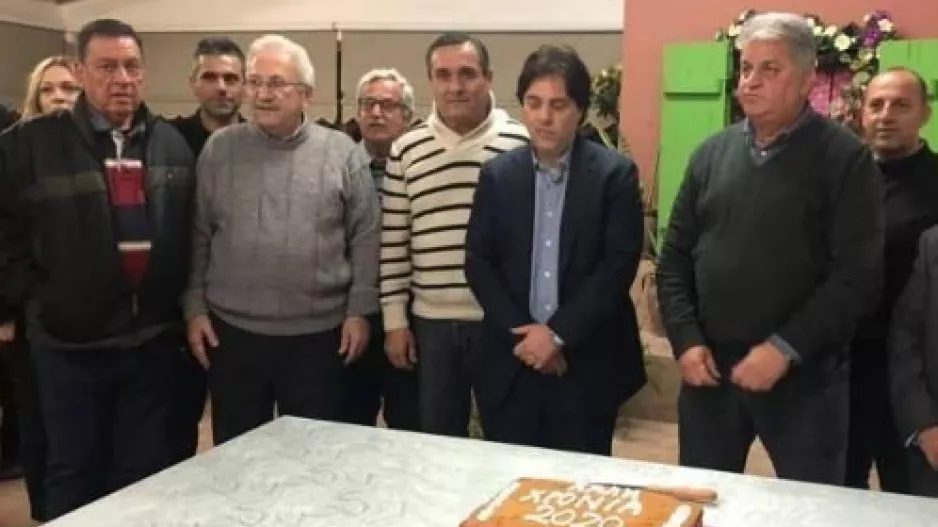 Παρατηρητές/Έκοψαν την βασιλόπιτα με Νικ Νικολάου 