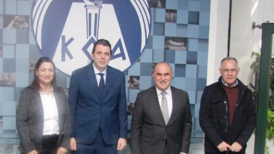Ο Πρόεδρος ΚΟΑ συναντήθηκε με τον Δήμαρχο Στροβόλου