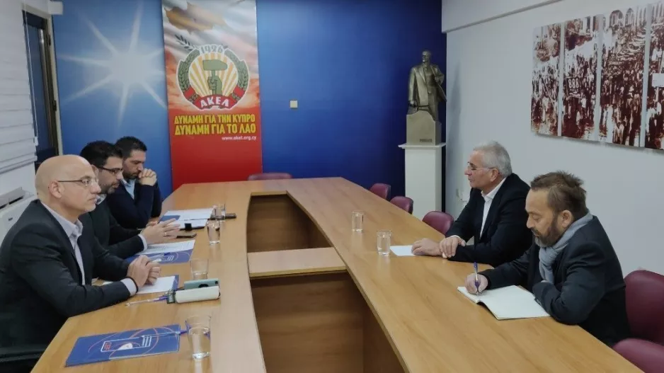 Συνάντηση ΚΟΚ με Άντρο Κυπριανού 