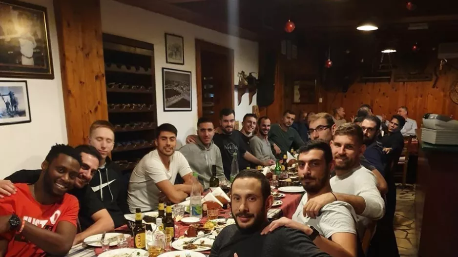 Δεξίωση και κόψιμο Βασιλόπιτας (φώτος)