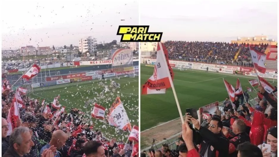 Συγκινητική και εντυπωσιακή ατμόσφαιρα στο "Αμμόχωστος" (ΒΙΝΤΕΟ-ΦΩΤΟΣ)
