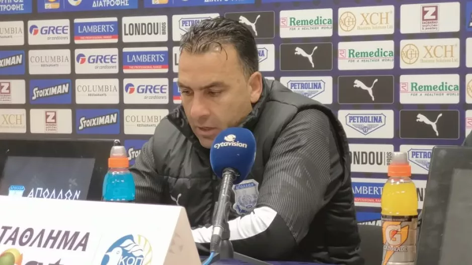 ΣΩΦΡΟΝΗΣ: "Έχουμε αρκετή πίεση/Αυτό είπα στα αποδυτήρια"