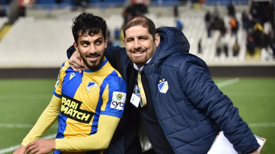 Με τον team manager...