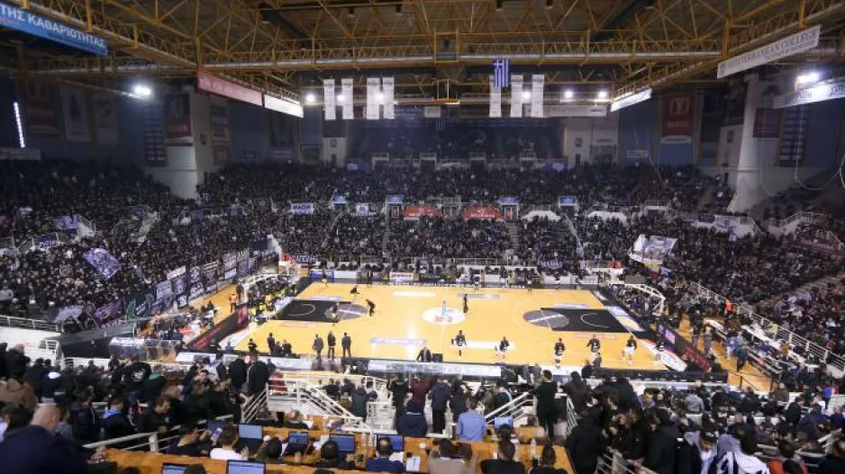 Ψεκασμός και απολύμανση στο PAOK Sports Arena