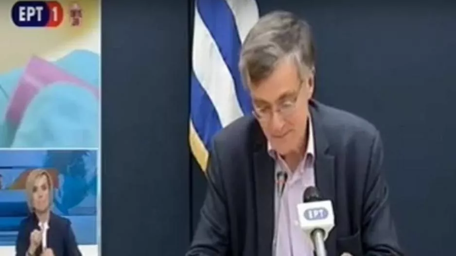Δάκρυσε ο Σωτήρης Τσιόδρας