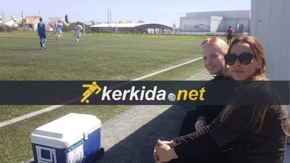 Στο γήπεδο για τα παιδιά και την ομάδα