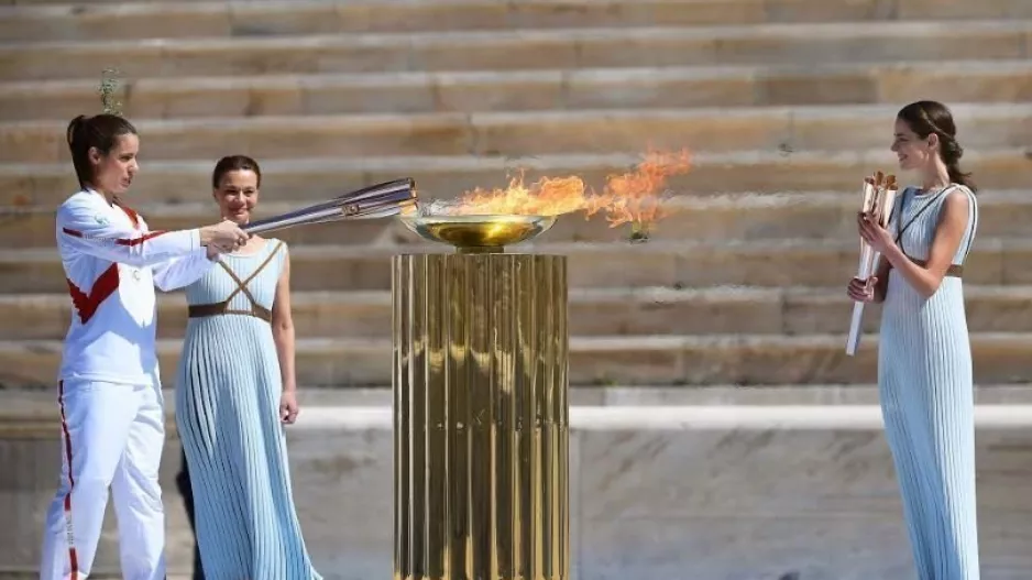 Καθ’ οδόν για το Τόκιο η Ολυμπιακή Φλόγα!