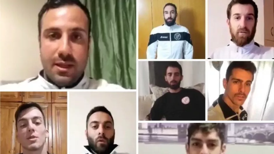 Κούρης Ερήμης/ Μήνυμα παιχτών-Μένουμε σπίτι! (βίντεο)