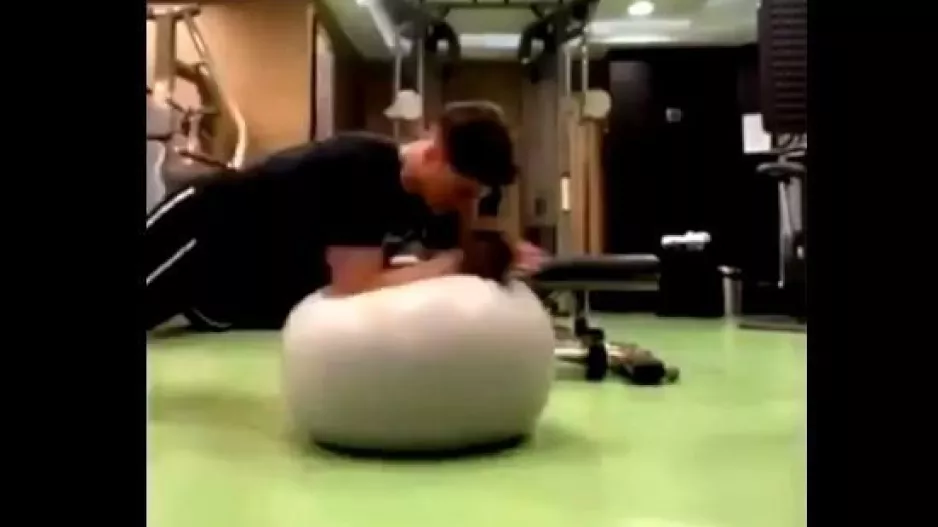 Πιέρος στο gym (βίντεο)
