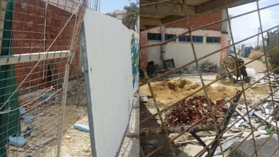 Εργοτάξια/Αναστολή εργασιών με πέραν των τριών ατόμων