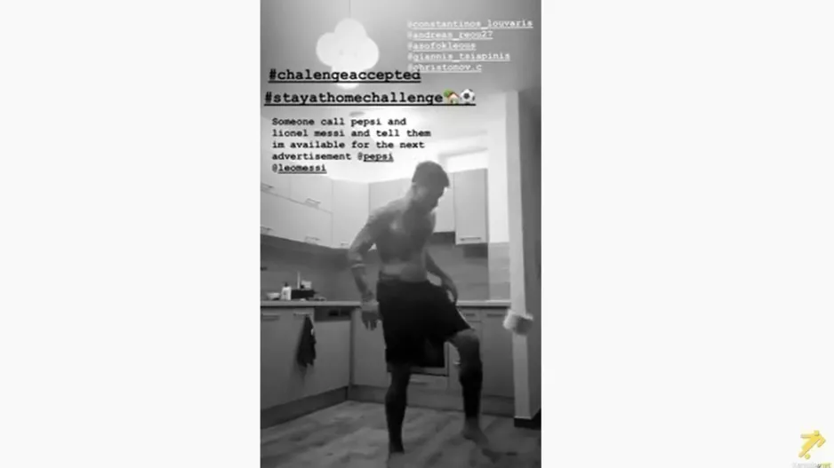 #stayathomechallenge και ο Φάνος 