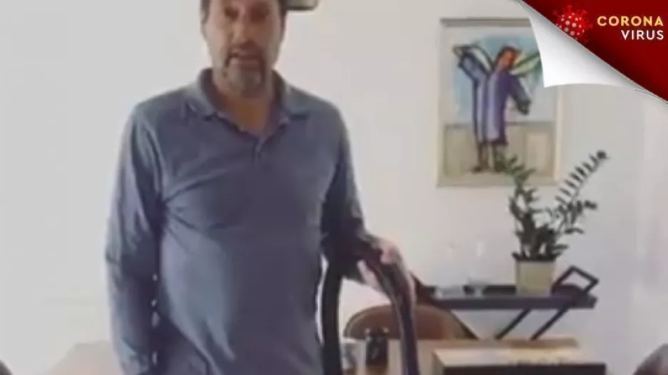 Φαν'τ Σχιπ: Μένει σπίτι και ανακαλύπτει το ταλέντο του στην... σκούπα