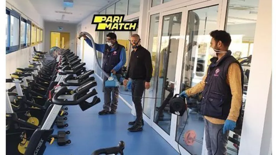 ΑΠΟΕΛ-Πλήρης απολύμανση στον Parimatch Αρχάγγελο (φώτος)