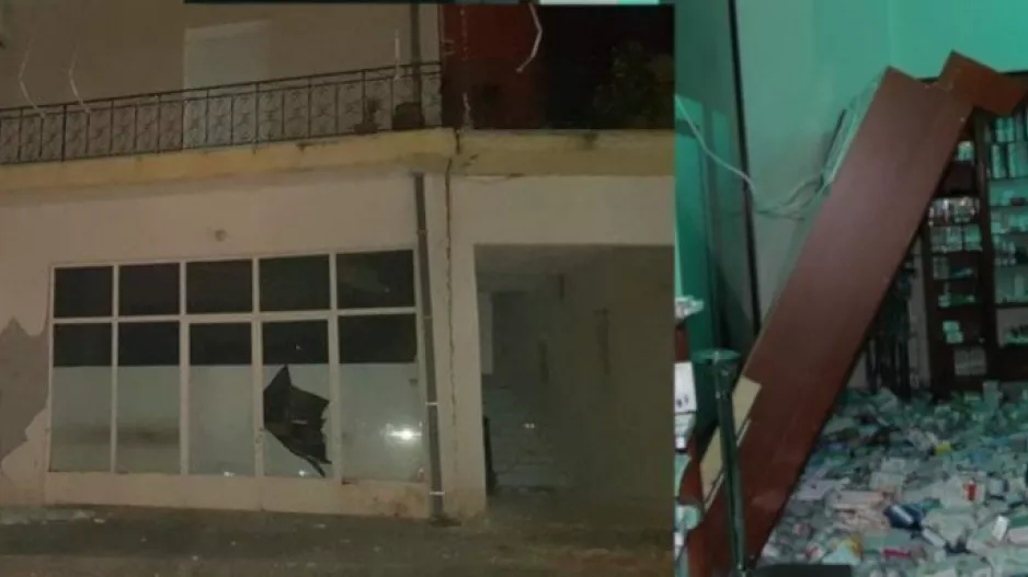 Ισχυρός σεισμός στην Ελλάδα (φώτος)