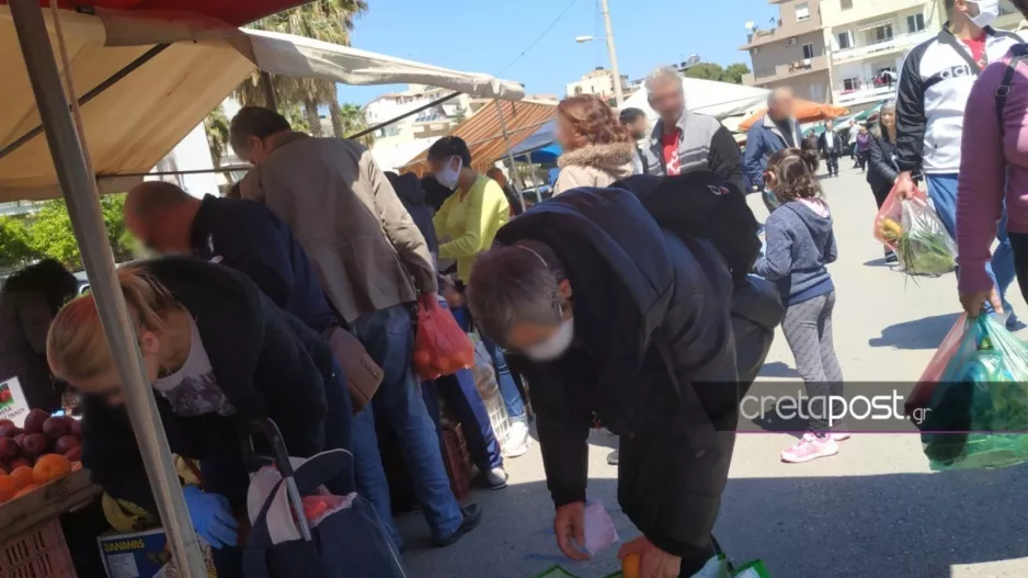 Aνεγκέφαλοι Κρητικοί... «Ουρές» στα πλυντήρια αυτοκινήτων και στις λαϊκές