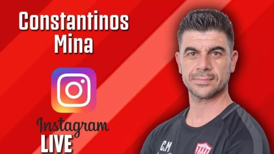 LIVE... o Κωνσταντίνος Μηνά