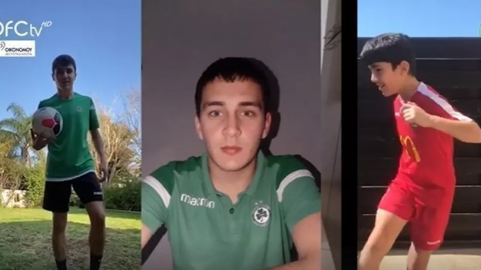 Ξεχωριστό "μένουμε σπίτι" από την Ομόνοια (βίντεο)
