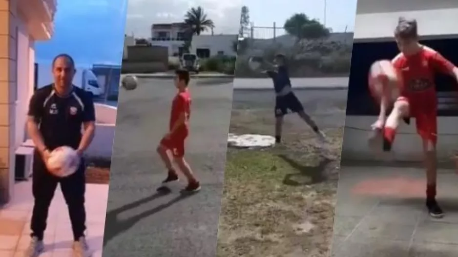 (ΒΙΝΤΕΟ) Η αγάπη για το ποδόσφαιρο δεν μπαίνει σε καραντίνα!