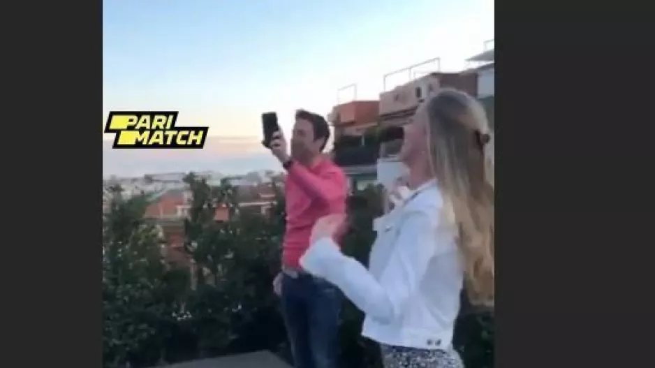 Χορούς στην ταράτσα ο Κρίστιανσεν (βίντεο)