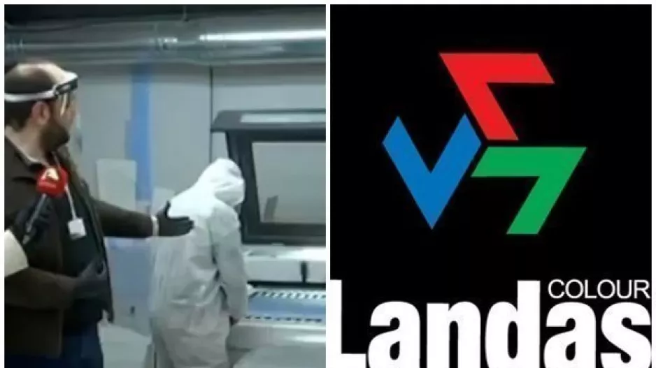 LANDAS COLOUR στην... μάχη κατά του Κορωνοϊού/ ΑΞΙΕΠΑΙΝΗ κίνηση (Βίντεο)