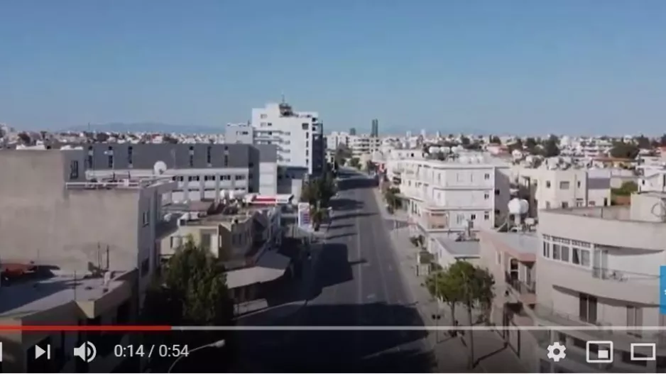 ΠΑΣΧΑ στην άδεια... Λευκωσία/Βίντεο από drone