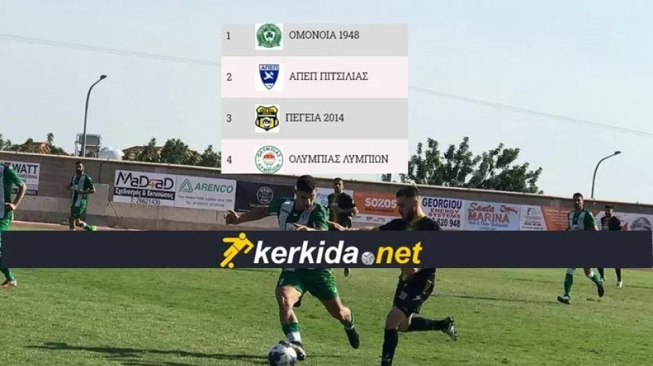 Η Ομόνοια 1948 και ακόμη ΤΡΕΙΣ ομάδες...