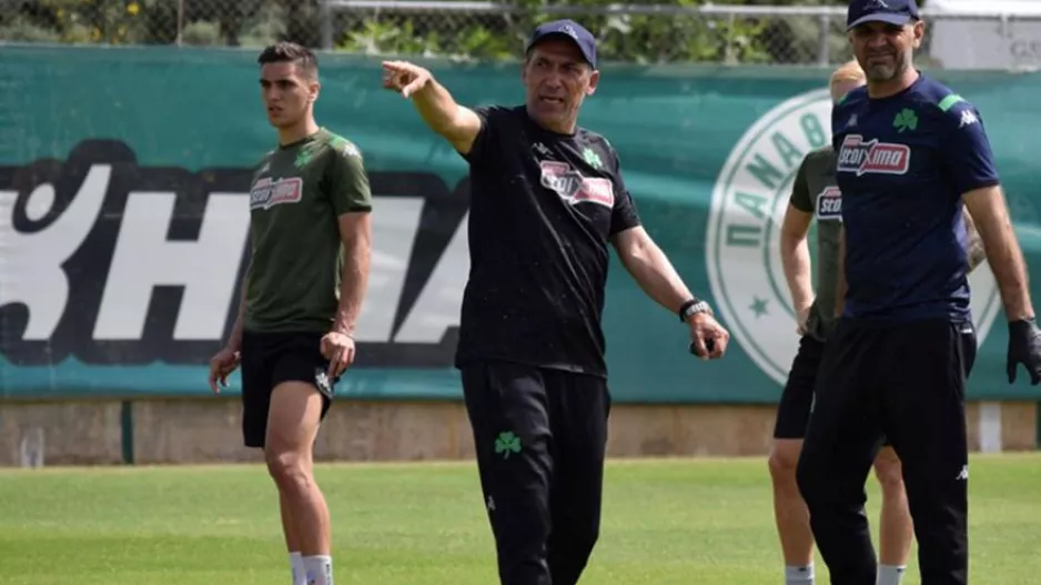 Ασκήσεις με μπάλα και... ζέστη στον Παναθηναϊκό