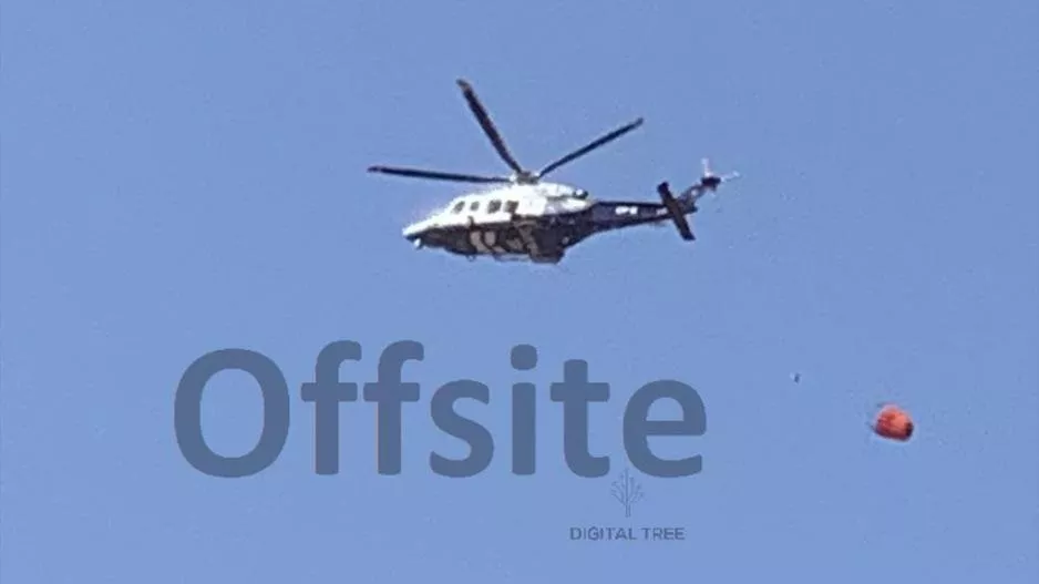 Αεροσκάφος και ελικόπτερο της ΚΔ στα κατεχόμενα- Ευχαριστίες Ακιντζί