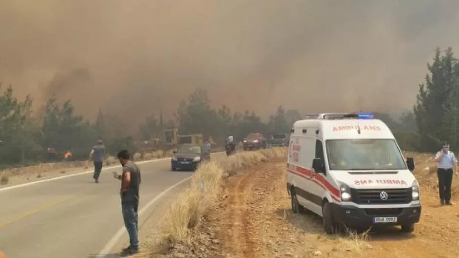 Κατεχόμενα: Συνελήφθη άνδρας για την πυρκαγιά στην Mόρφου
