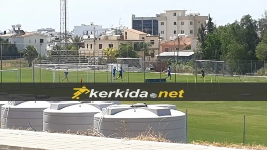 ΦΩΤΟΣ/ Οι ποδοσφαιριστές της Ανόρθωσης... σε δράση