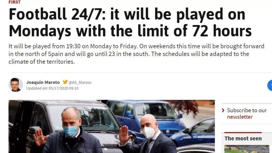 Παιχνίδια κάθε ημέρα στην La Liga