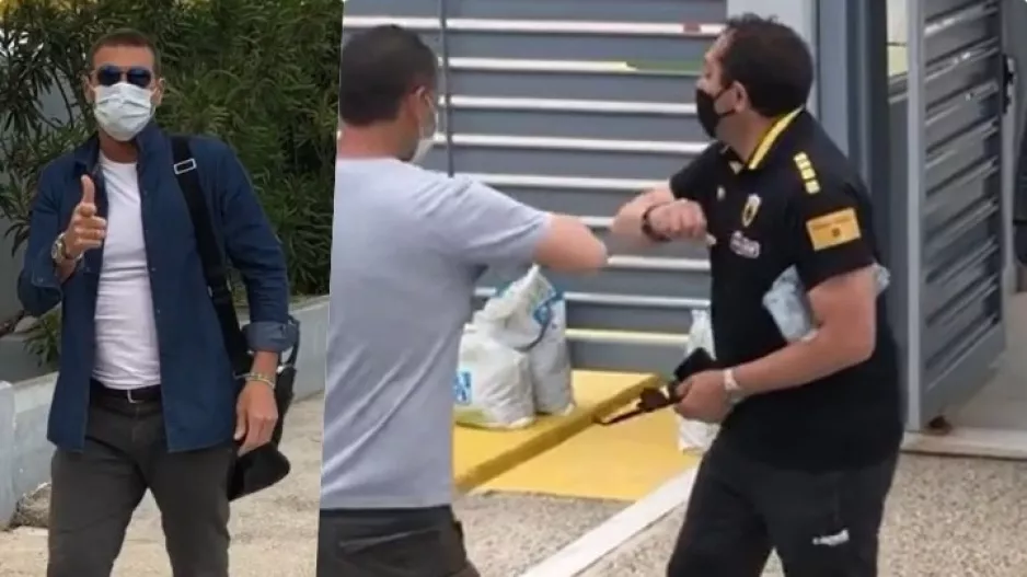 Στο προπονητικό με μάσκες! (βίντεο)