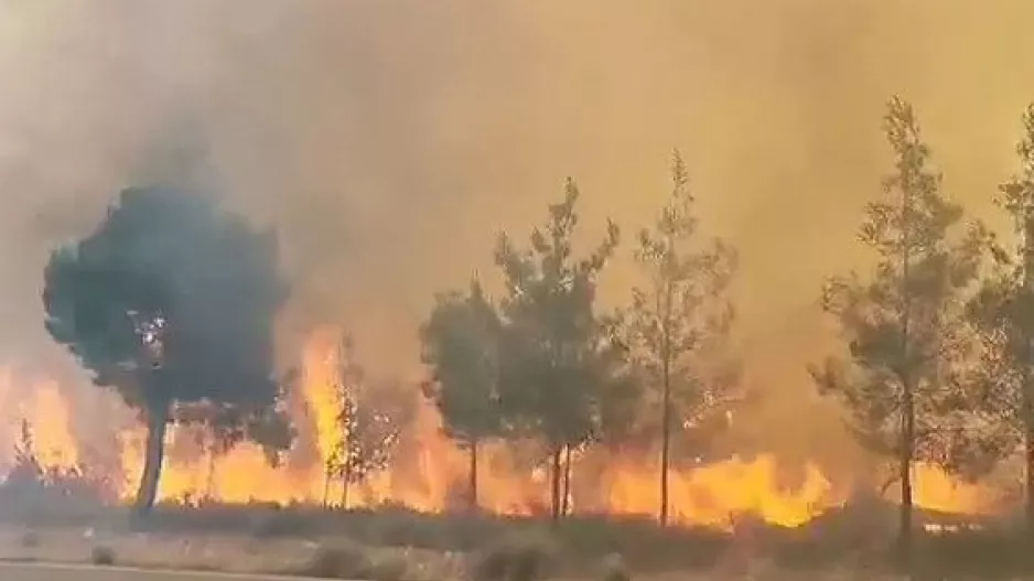 Μεγάλη καταστροφή στα κατεχόμενα/Κάηκαν 5000 εκτάρια