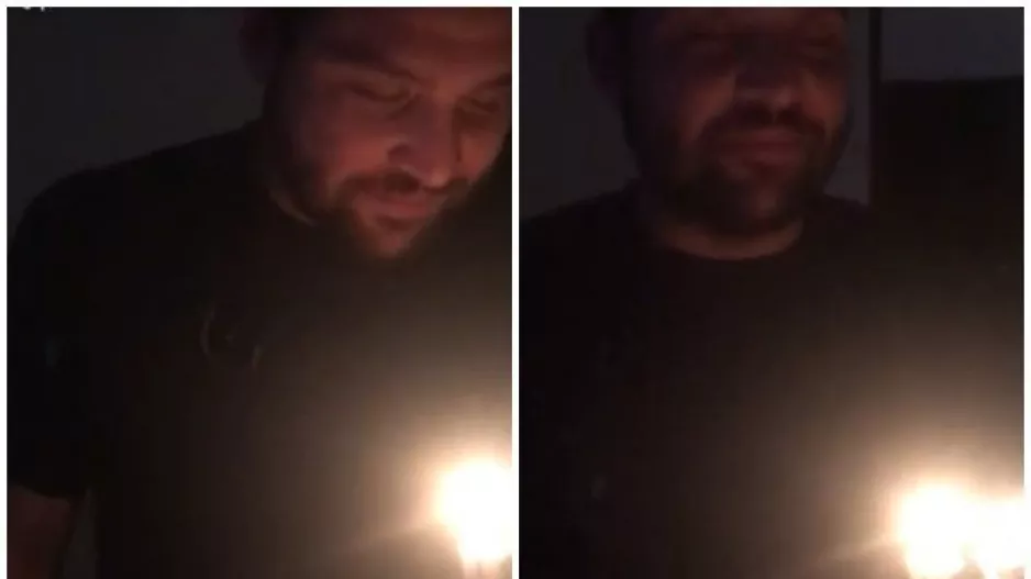 Έσβησε... κεράκια ο 31χρονος "Μπούμπα" (Φώτος)