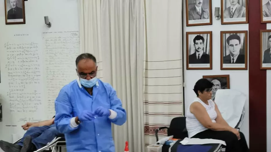 (ΦΩΤΟΣ) Η αιμοδοσία του Δήμου Λύσης 