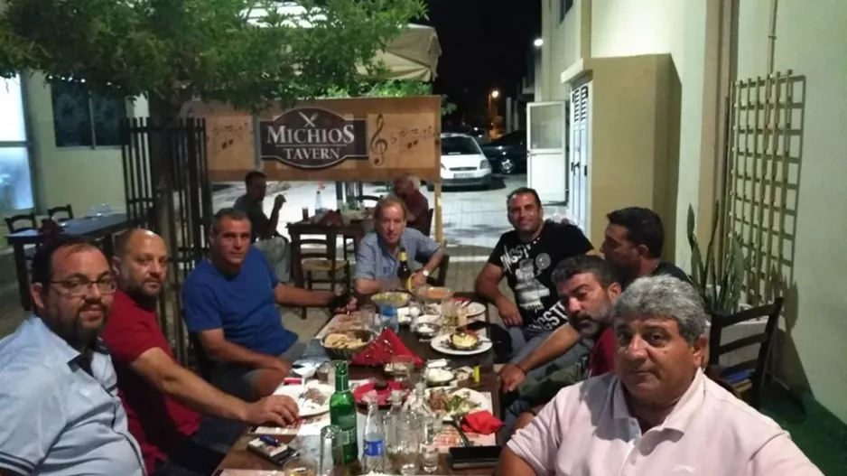 Δεξιώθηκε την ομάδα
