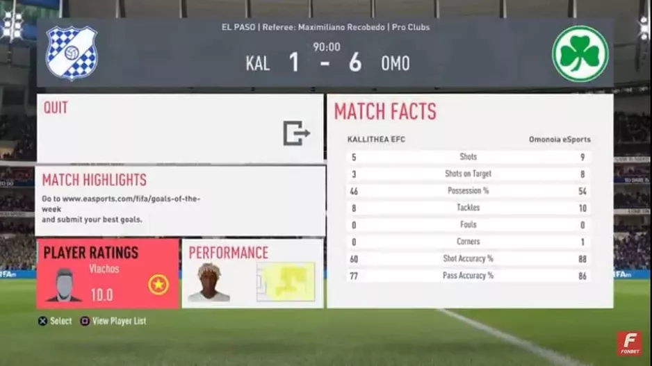 Ομόνοια eSports /10 στα 10!