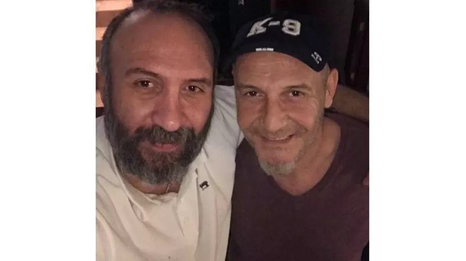 Ο Πιττάτζης με τον Αλεξανδρή