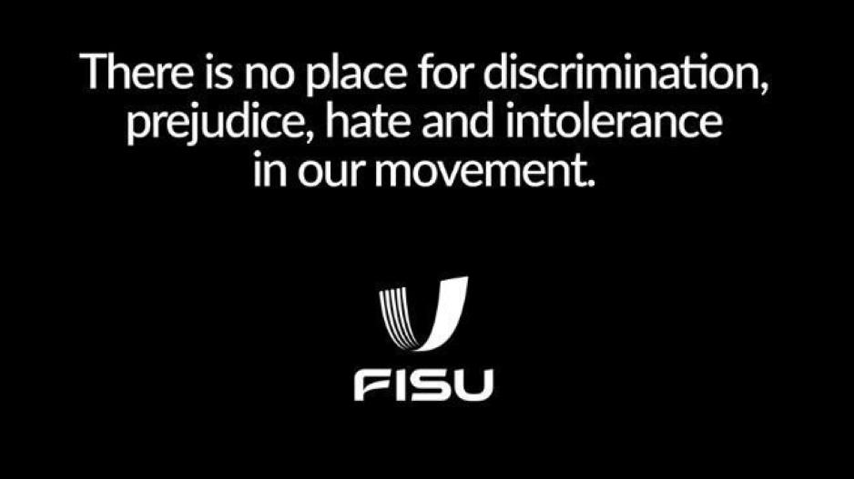Η FISU κατά του ρατσισμού