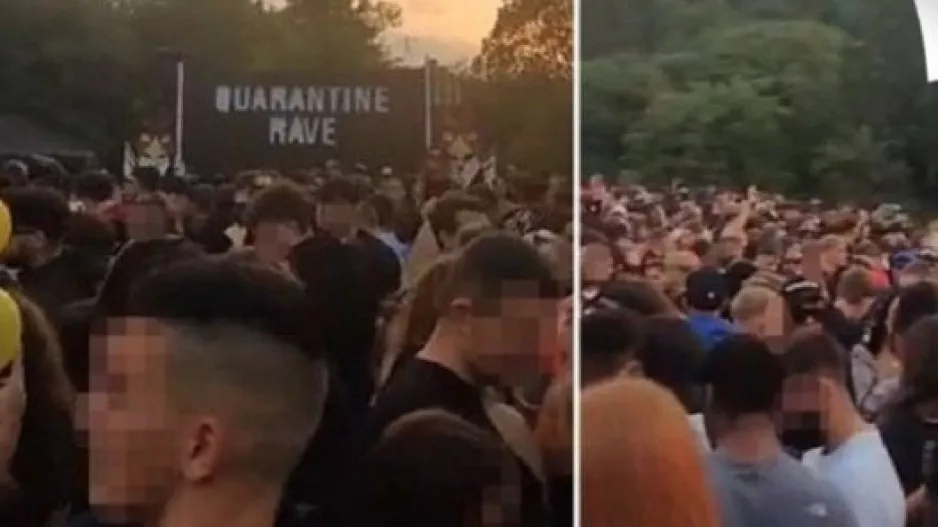 Απίστευτες εικόνες σε rave party "καραντίνας"/Βίασαν 18χρονη, νεκρός 20χρονος (βίντεο)