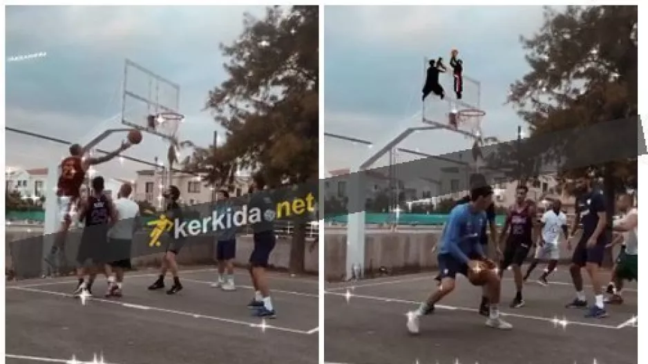 Μπάσκετ η... ΑΝΟ - Φοβερό καλάθι ο Κατσαράβα! (βίντεο)