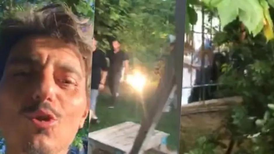 (ΒΙΝΤΕΟ) Επίθεση οπαδών στο σπίτι του Δημήτρη Γιαννακόπουλου!